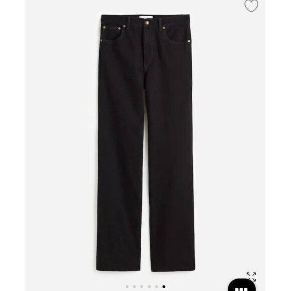 Madewell X Alexa Chung $168 High-Rise Straight Jean Outridge Wash Size 28 NT111 - Picture 6 of 15